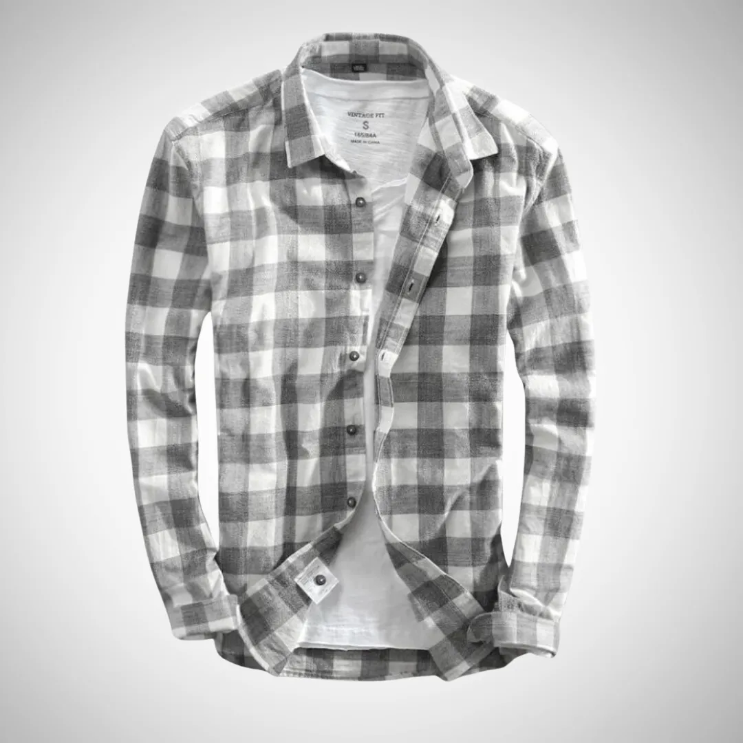 Abdiel Plaid Long Sleeve Shirt