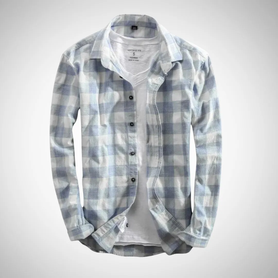 Abdiel Plaid Long Sleeve Shirt