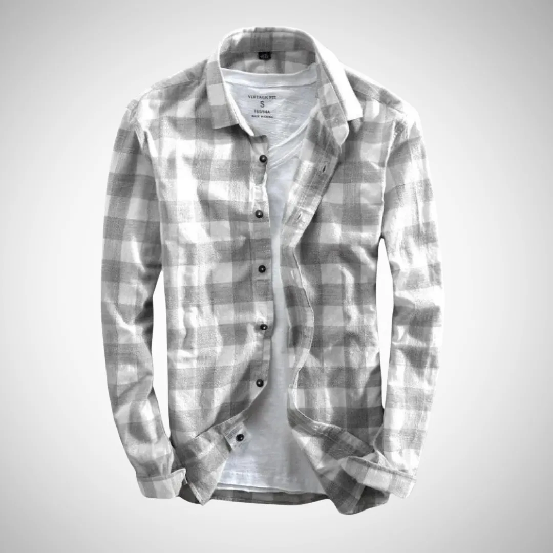 Abdiel Plaid Long Sleeve Shirt