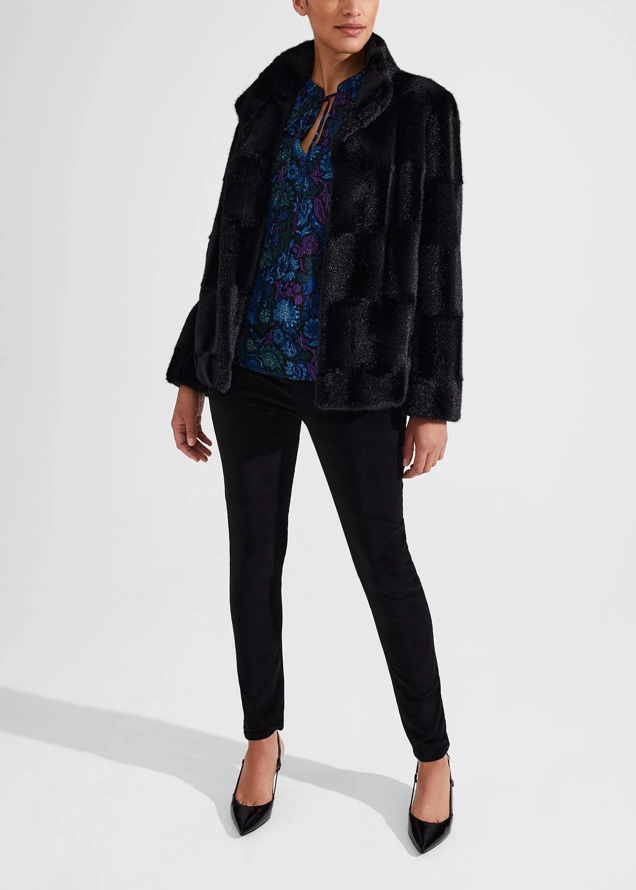 Aisha Lurex Blouse 0223/6969/9845l00 Black-Multi
