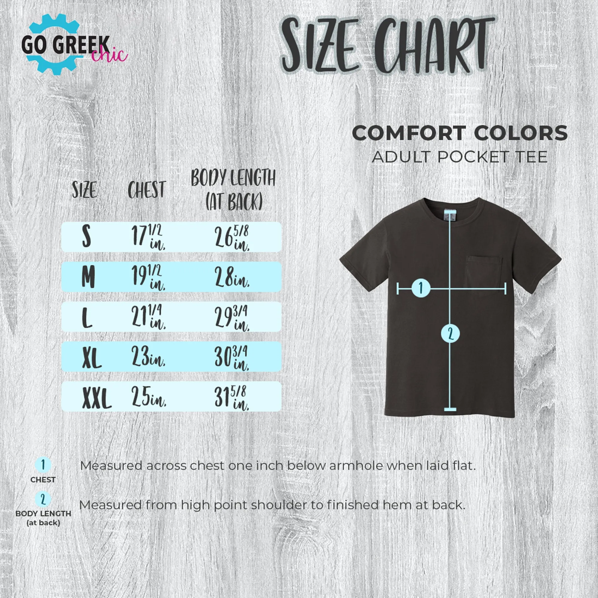 Alpha Delta Pi Heart Pocket T-Shirt - Blossom