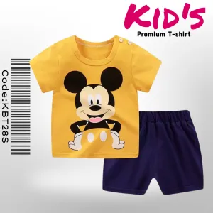 Baby Micky Mouse Kids Cozy T-shirt Set