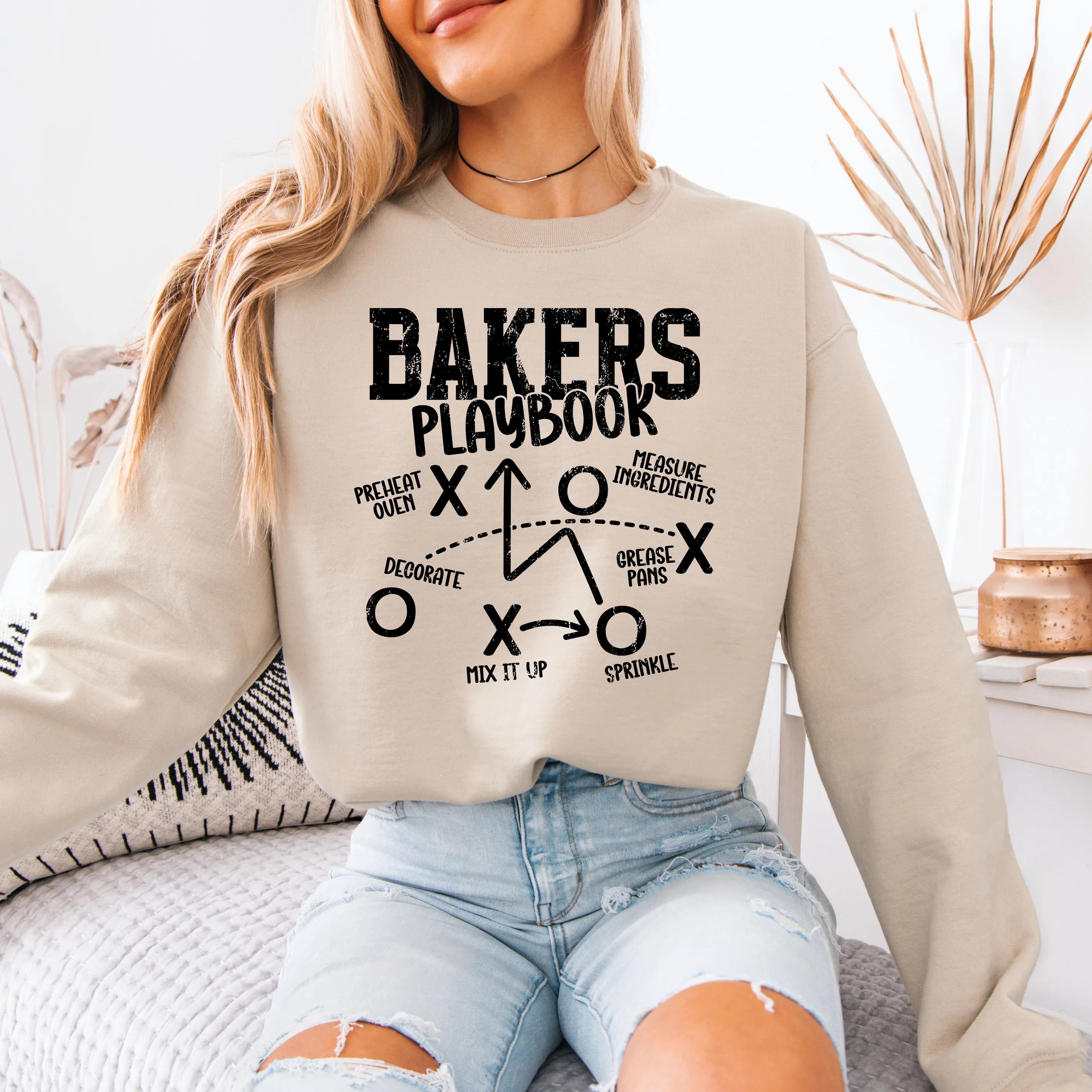 Bakers Playbook [Black Design] - Sweatshirt
