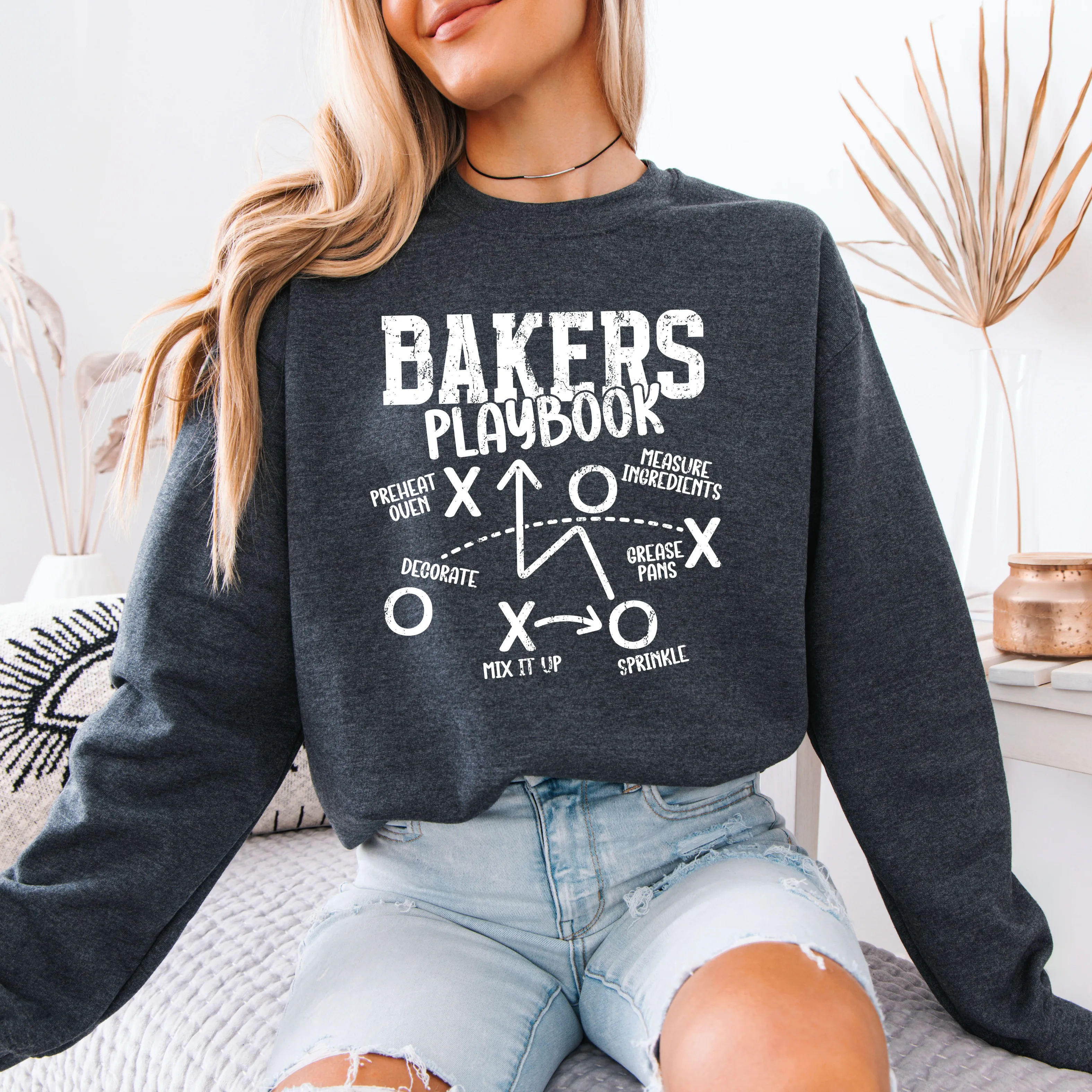 Bakers Playbook [White Design] - Sweatshirt