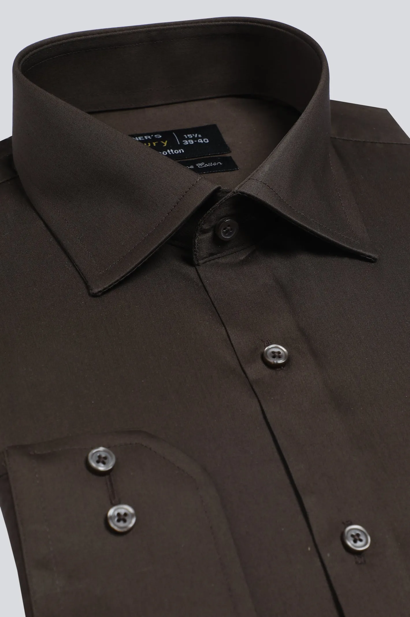 Brown Formal Shirt