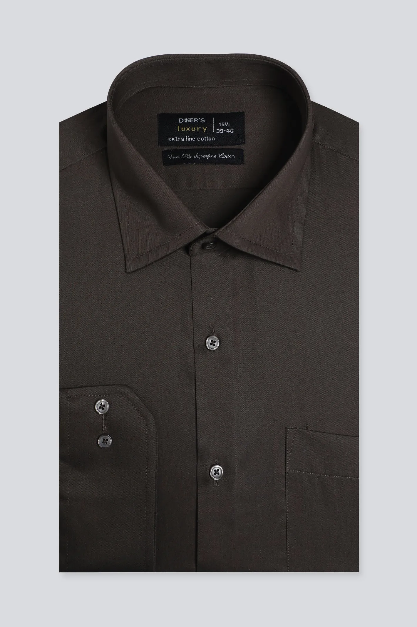 Brown Formal Shirt