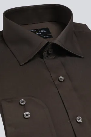 Brown Formal Shirt