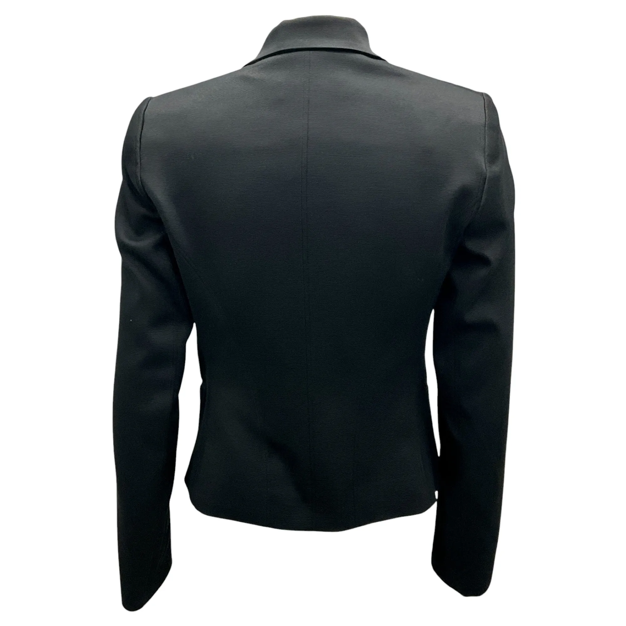 Calvin Klein Collection Black Two-Button Blazer