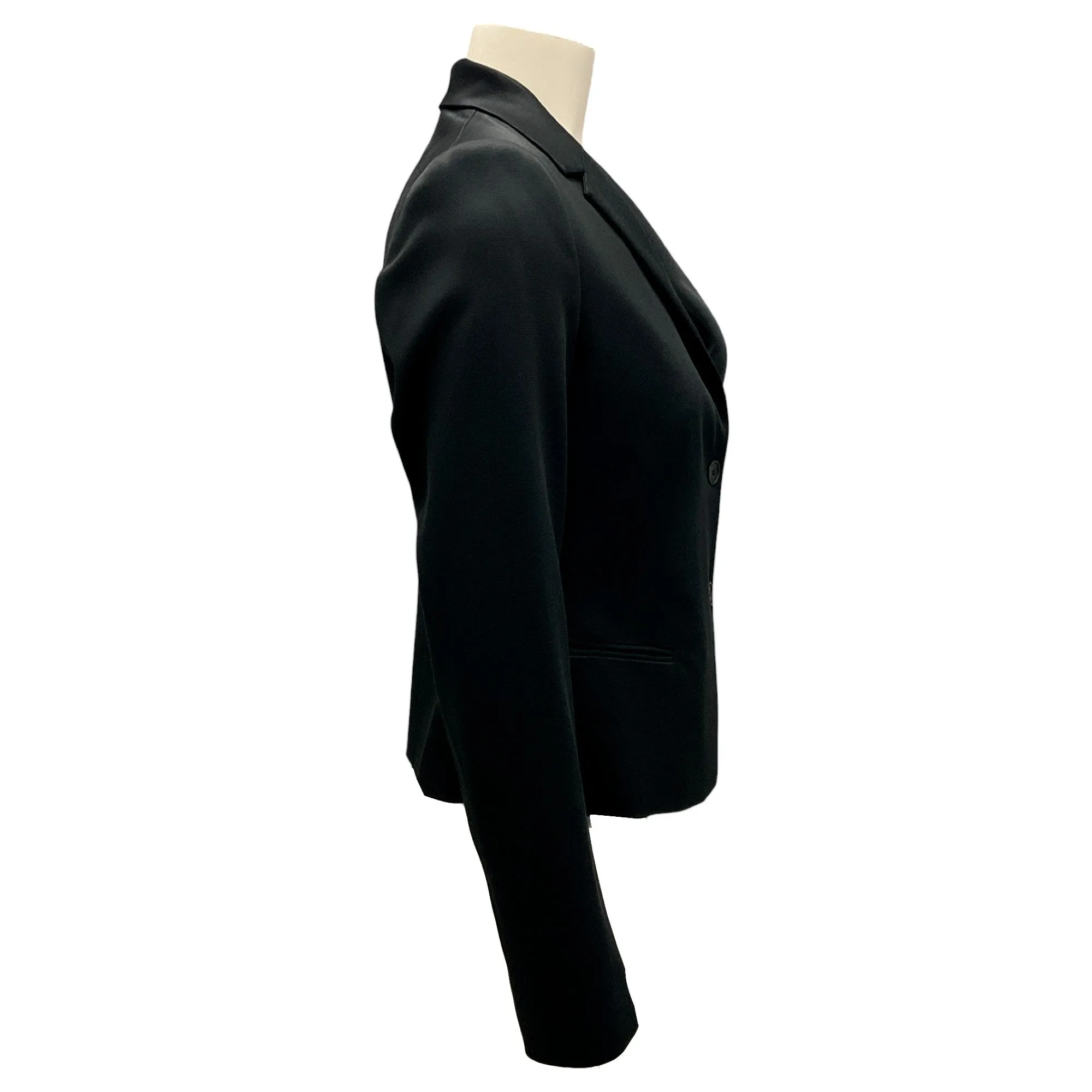 Calvin Klein Collection Black Two-Button Blazer