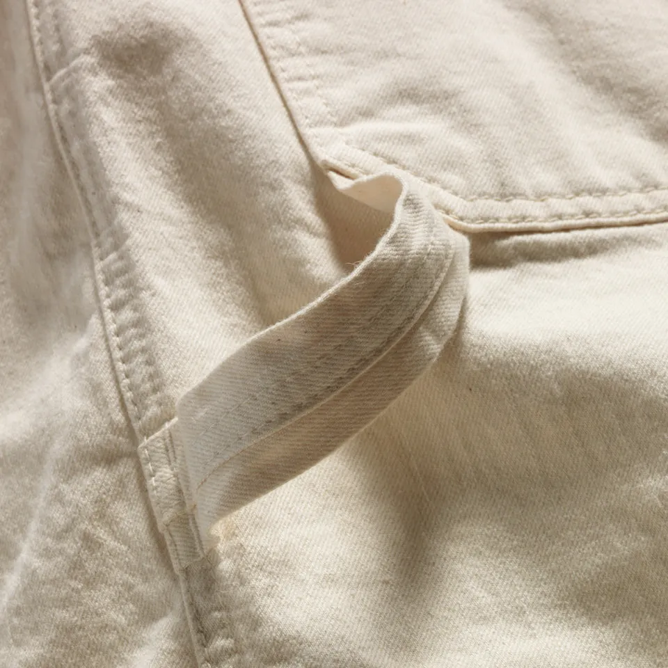 Carpenter Crop Cream Women's Pants