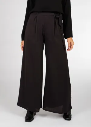 Cheesecloth Flared Trousers