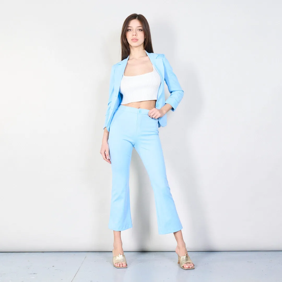 Classic straight-leg trousers wholesale