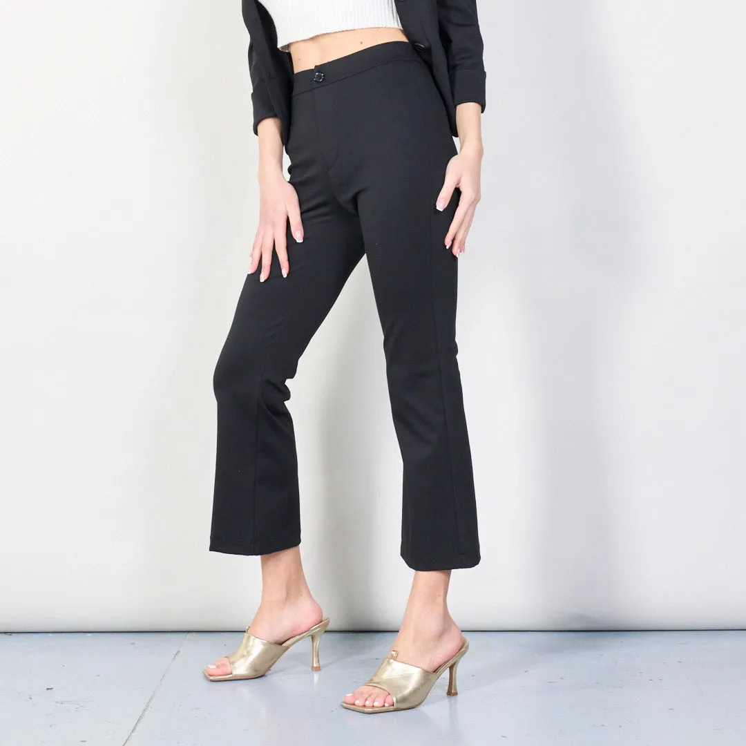 Classic straight-leg trousers wholesale