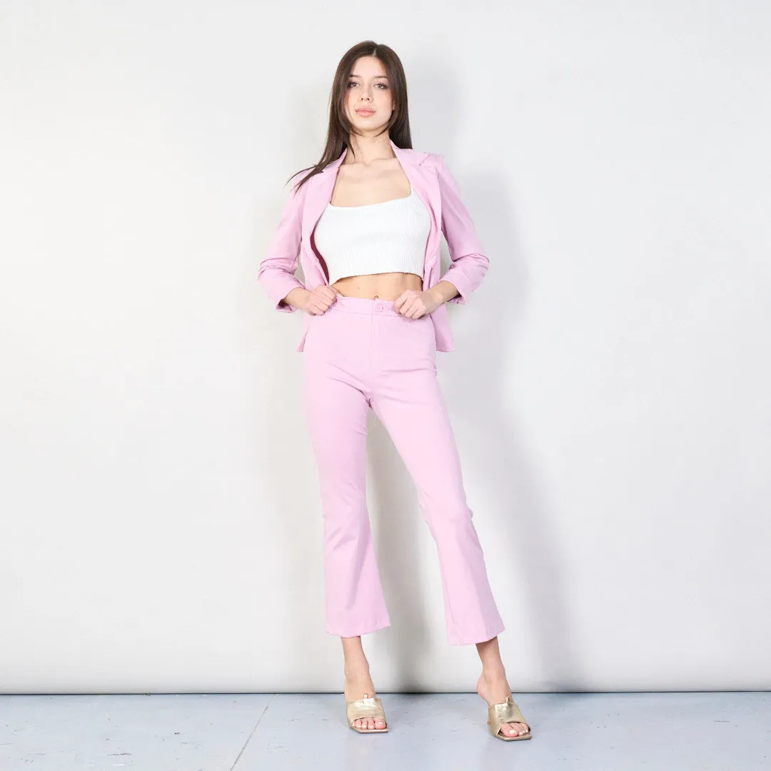 Classic straight-leg trousers wholesale