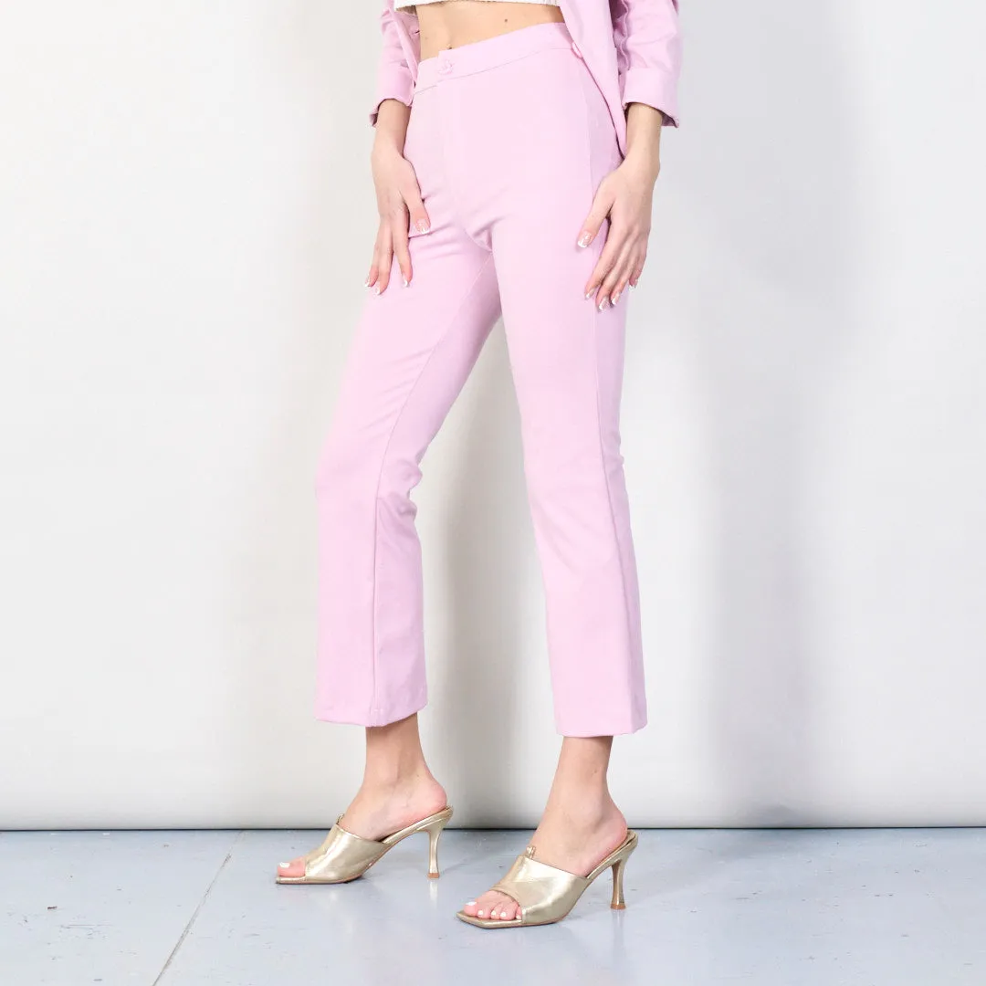 Classic straight-leg trousers wholesale