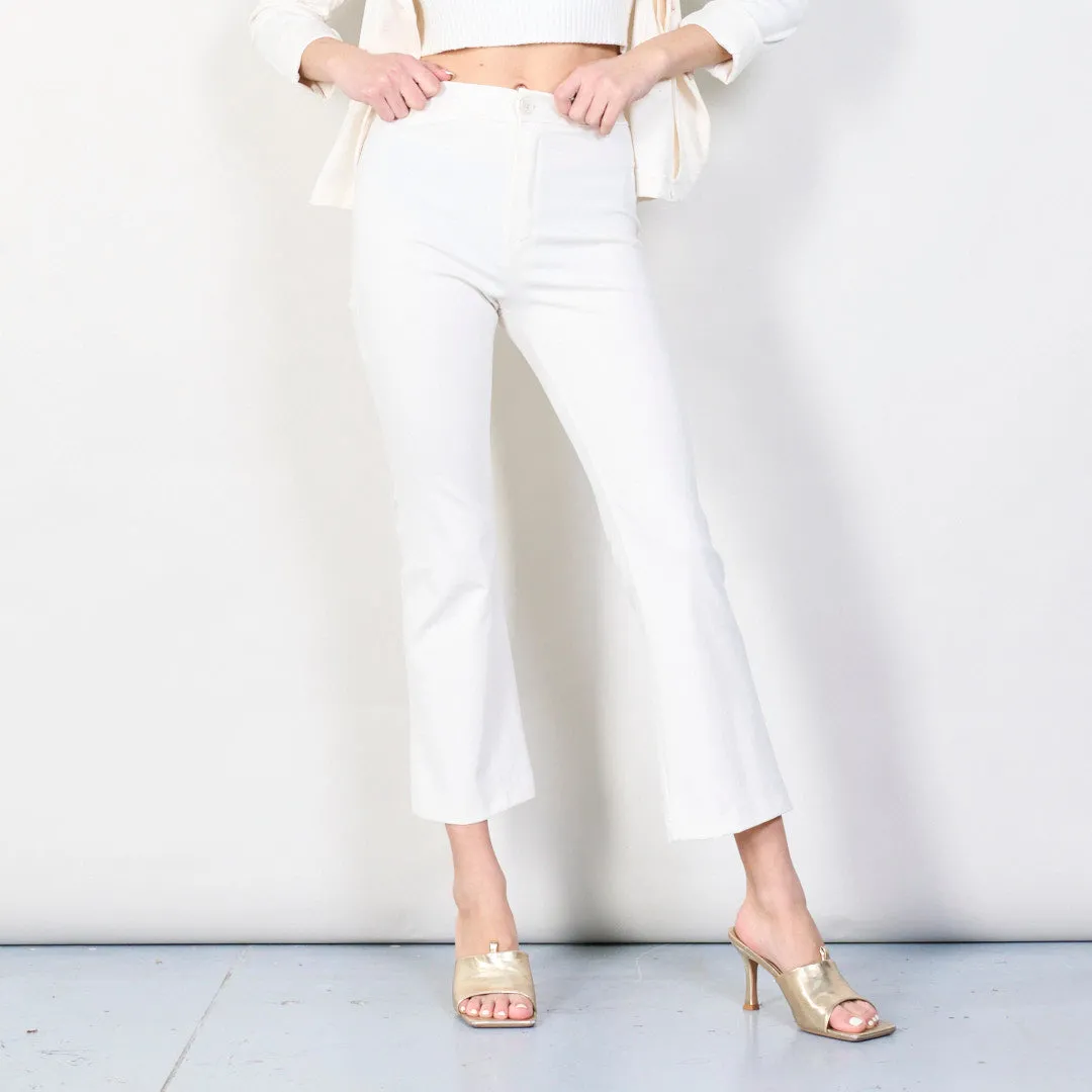 Classic straight-leg trousers wholesale