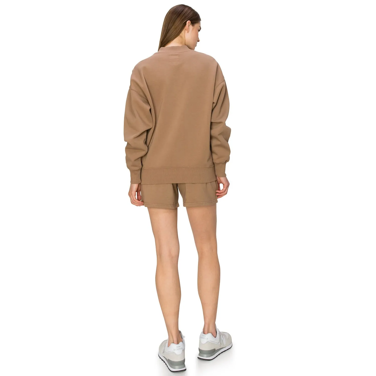 Cloud Fleece Crewneck Sweatshirt - Light Brown