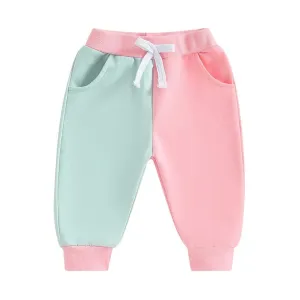 Color Block Baby Pants