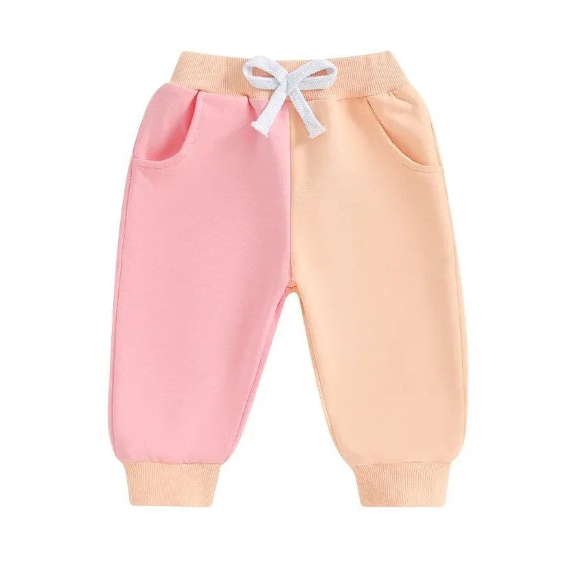 Color Block Baby Pants