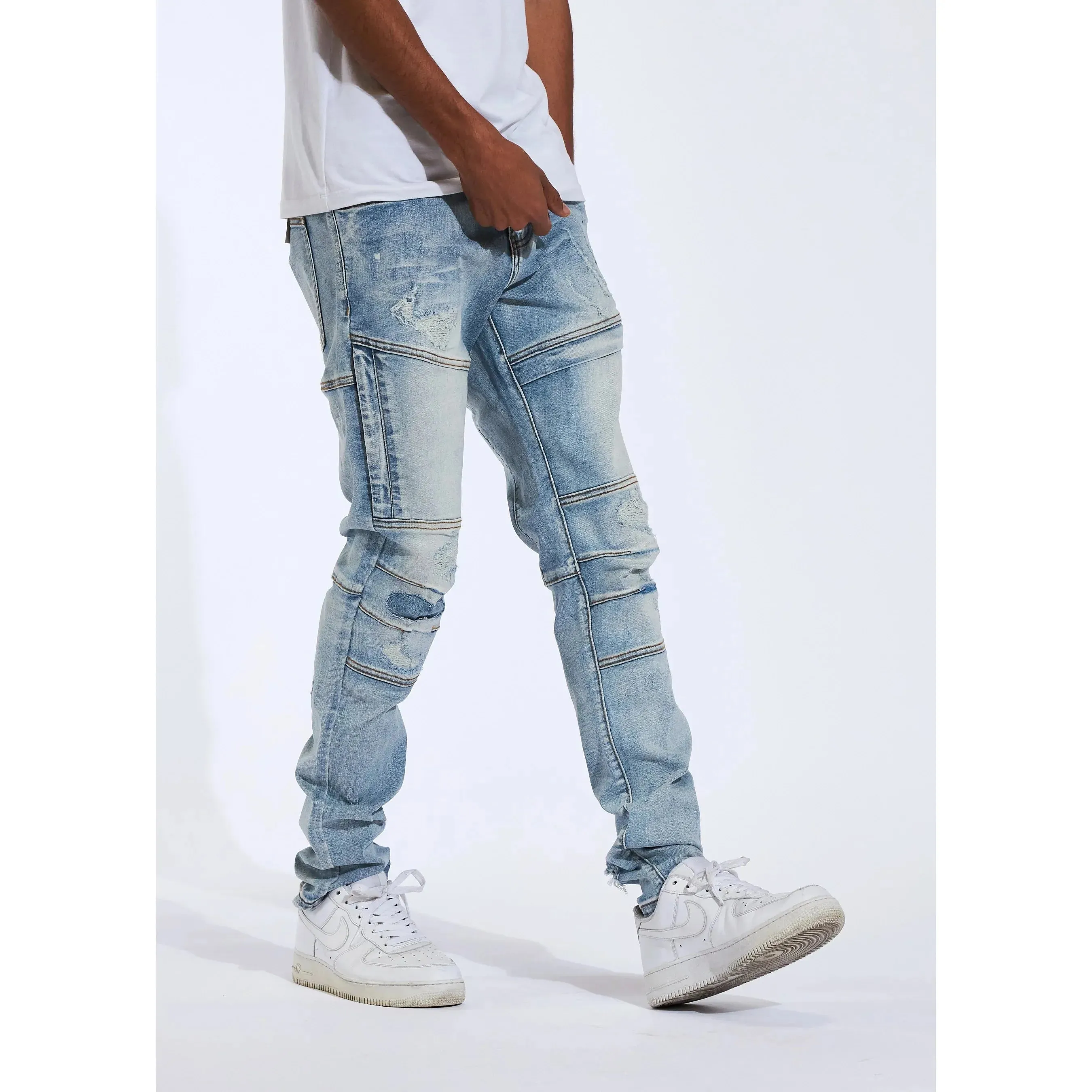 Crysp Denim Kurt Light Blue Jeans (CRYSPHOL21-5)
