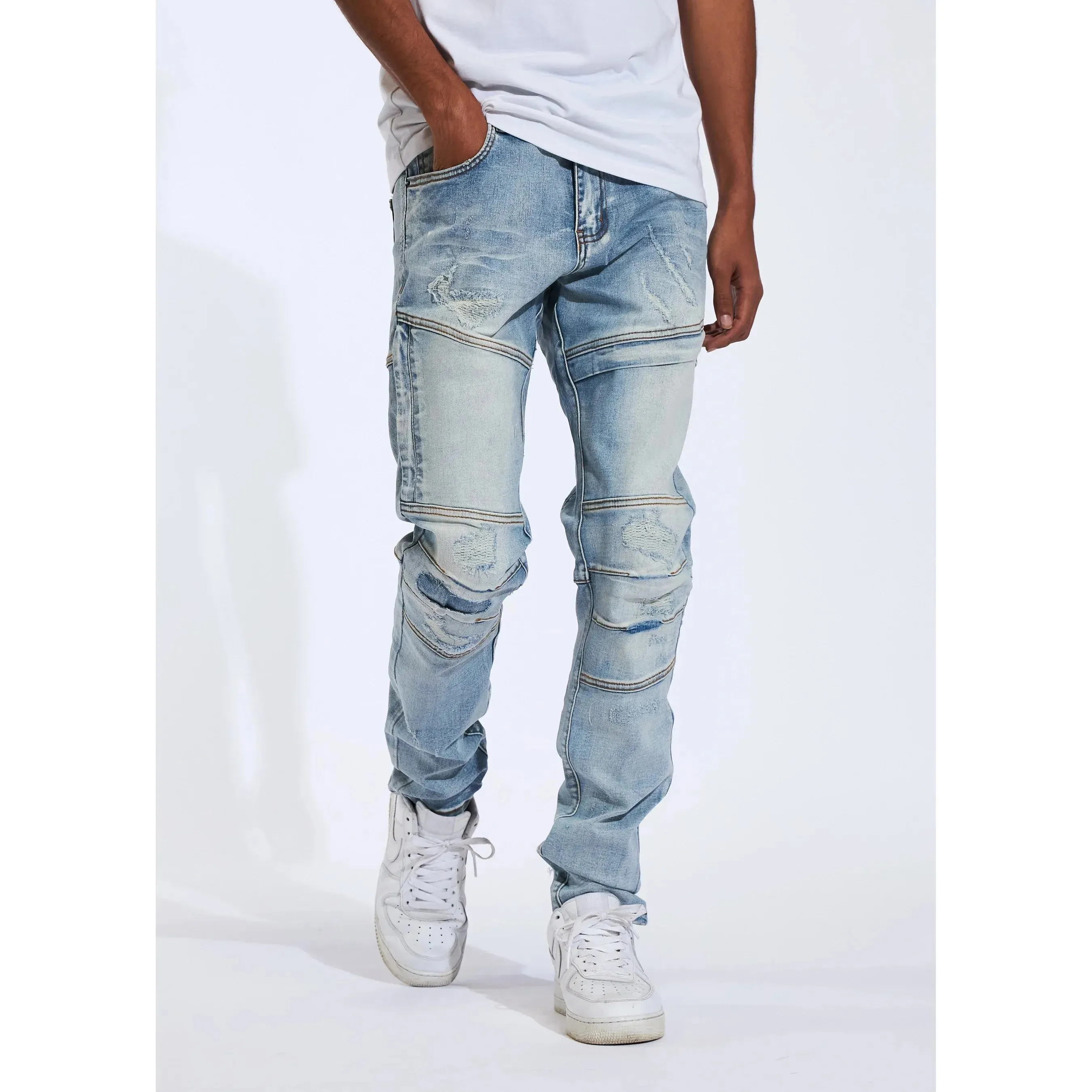 Crysp Denim Kurt Light Blue Jeans (CRYSPHOL21-5)