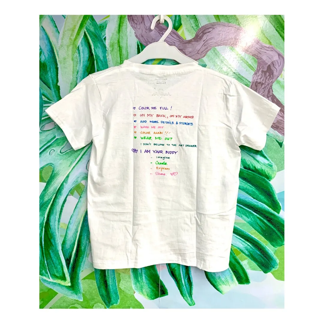 Dancing Flamingos - DIY Color-it-ful T-shirts