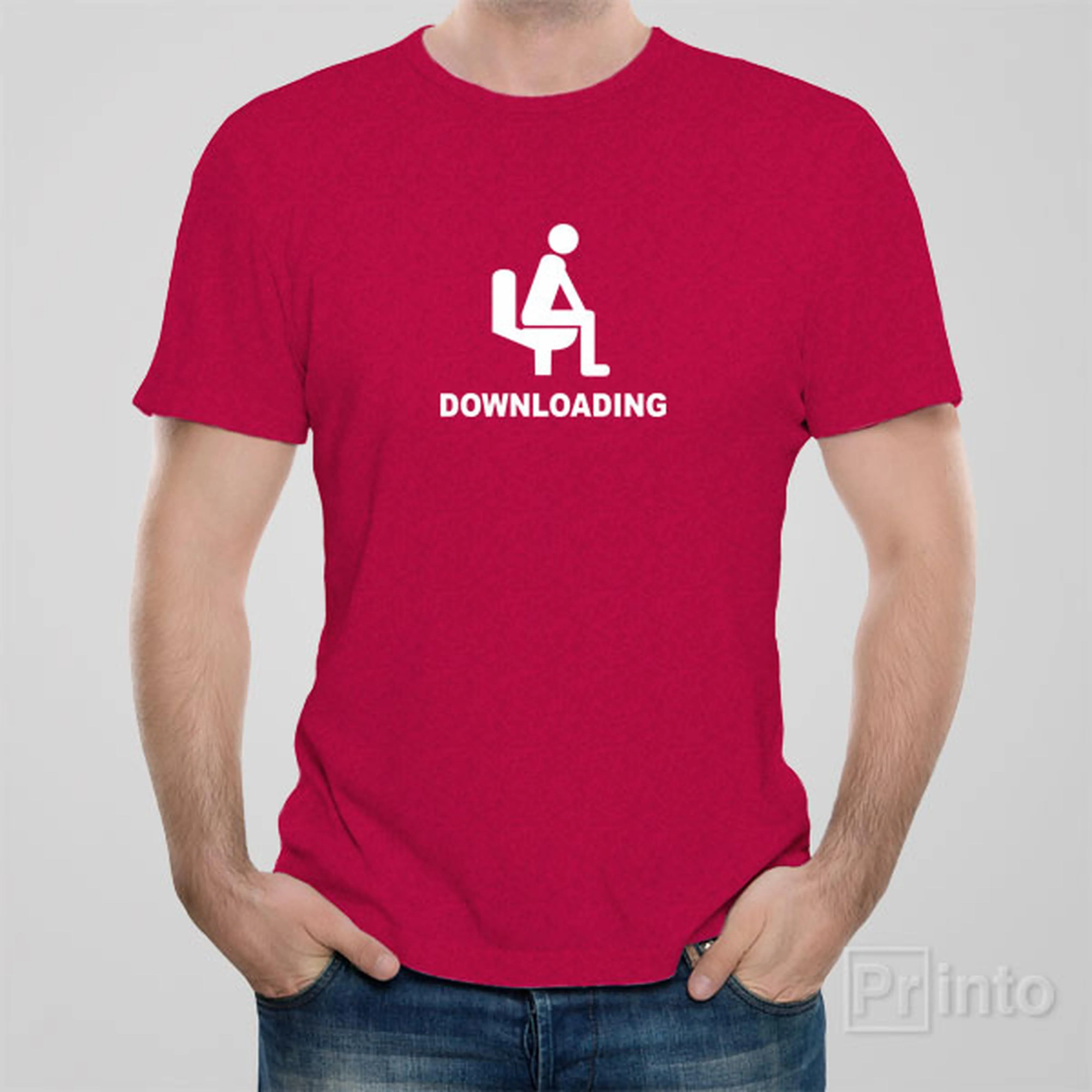 Downloading - T-shirt