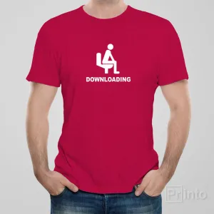 Downloading - T-shirt