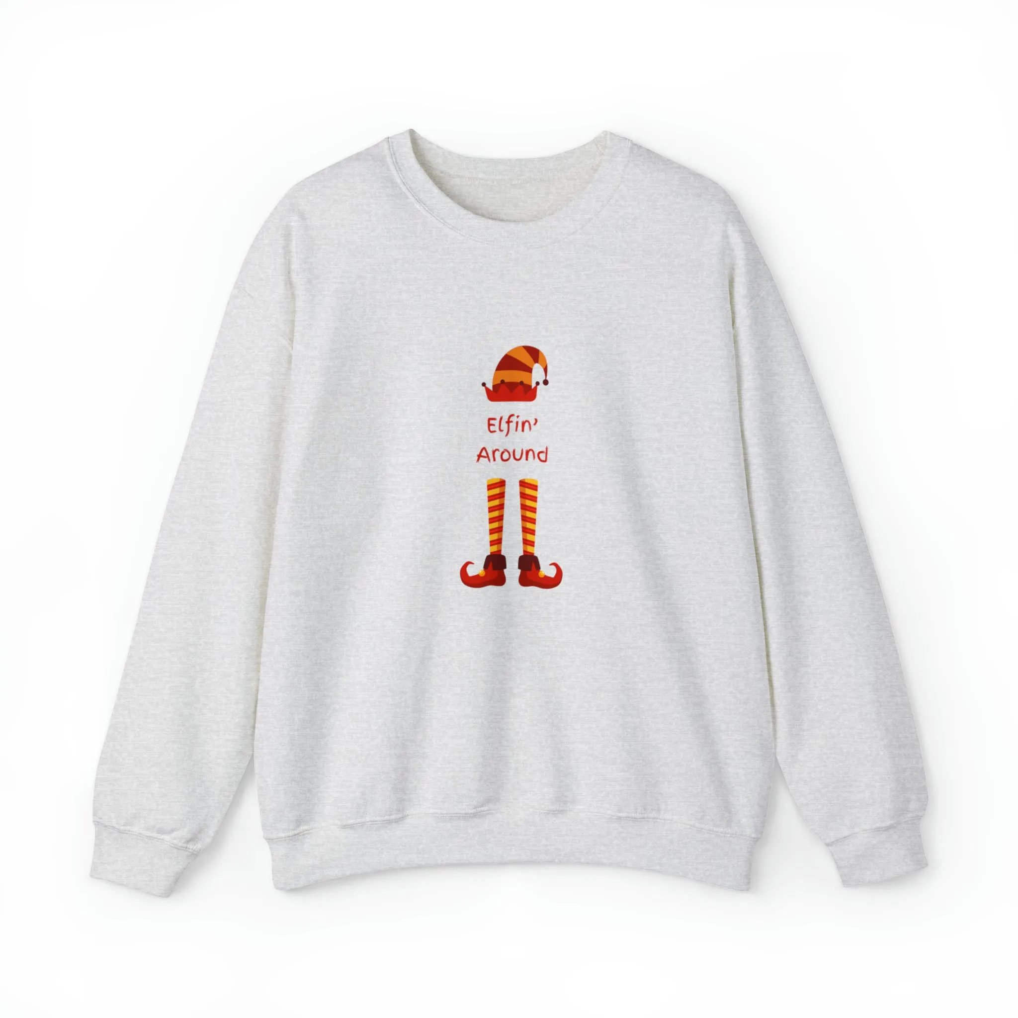 Elfin' Around Sweatshirt, Family Christmas Shirts, Personalized Shirts, Custom Shirts, Christmas Shirts, Elf Shirt, Matching Holiday Outfits
