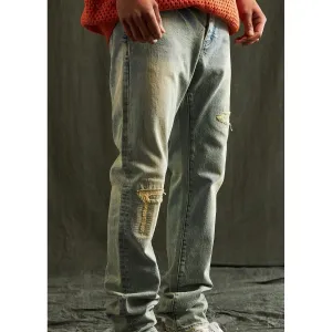 Embellish Kasher Light Blue Denim Jeans (EMBFALL123-017)