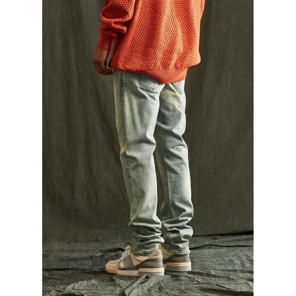 Embellish Kasher Light Blue Denim Jeans (EMBFALL123-017)