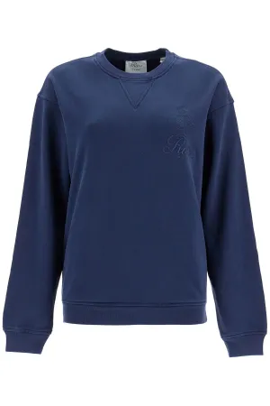 embroidered frame x ritz paris MP25JSS006 DARK NAVY