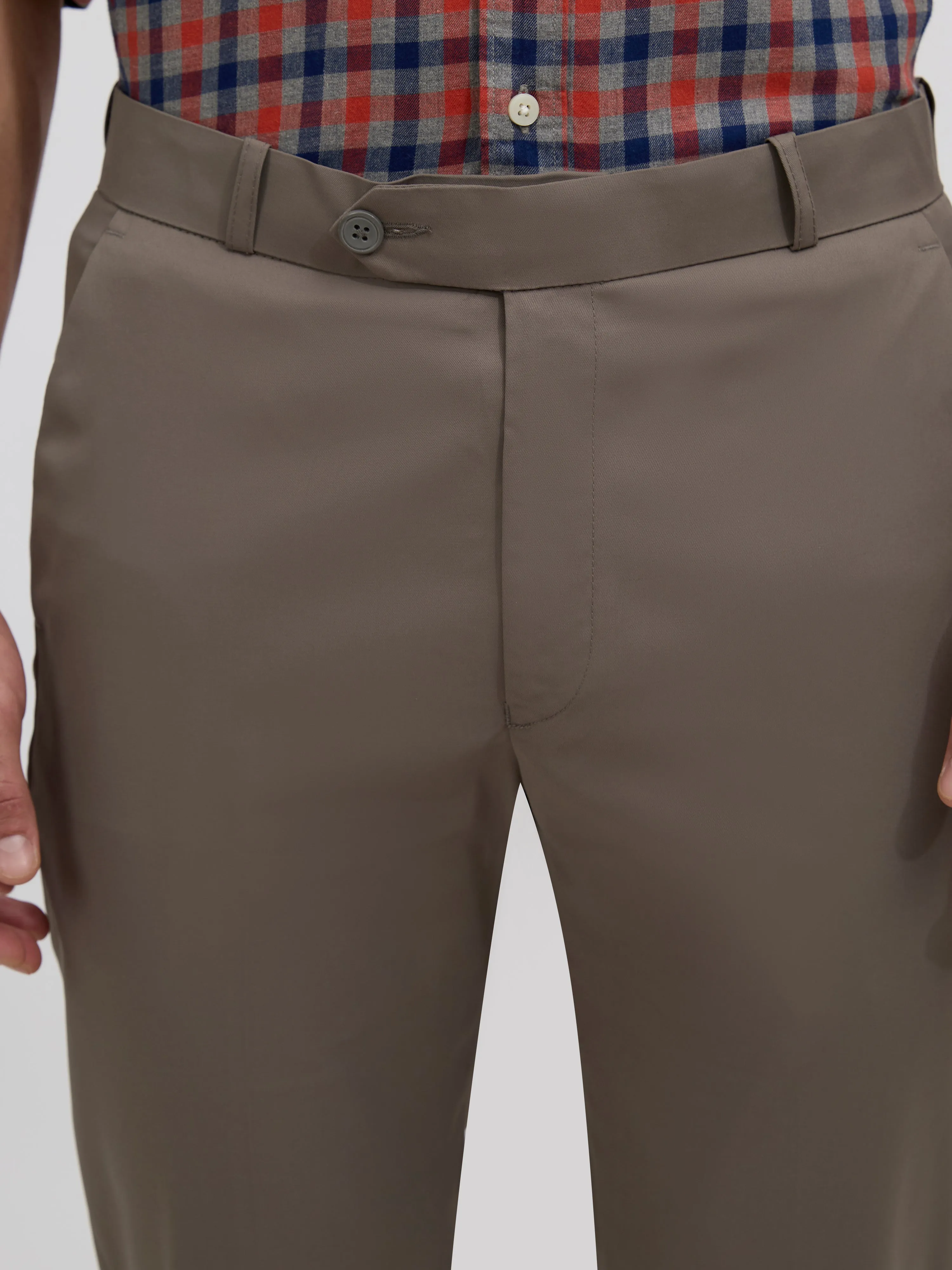 Falcon - Skinny fit Formal Pant - Cement Gray