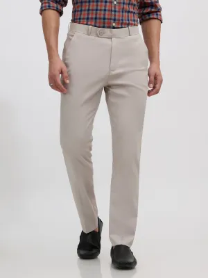 Falcon - Skinny fit Formal Pant - Sand Gray