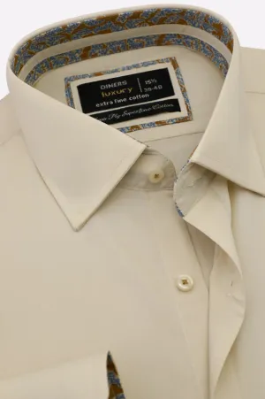 Fawn Plain Formal Shirt