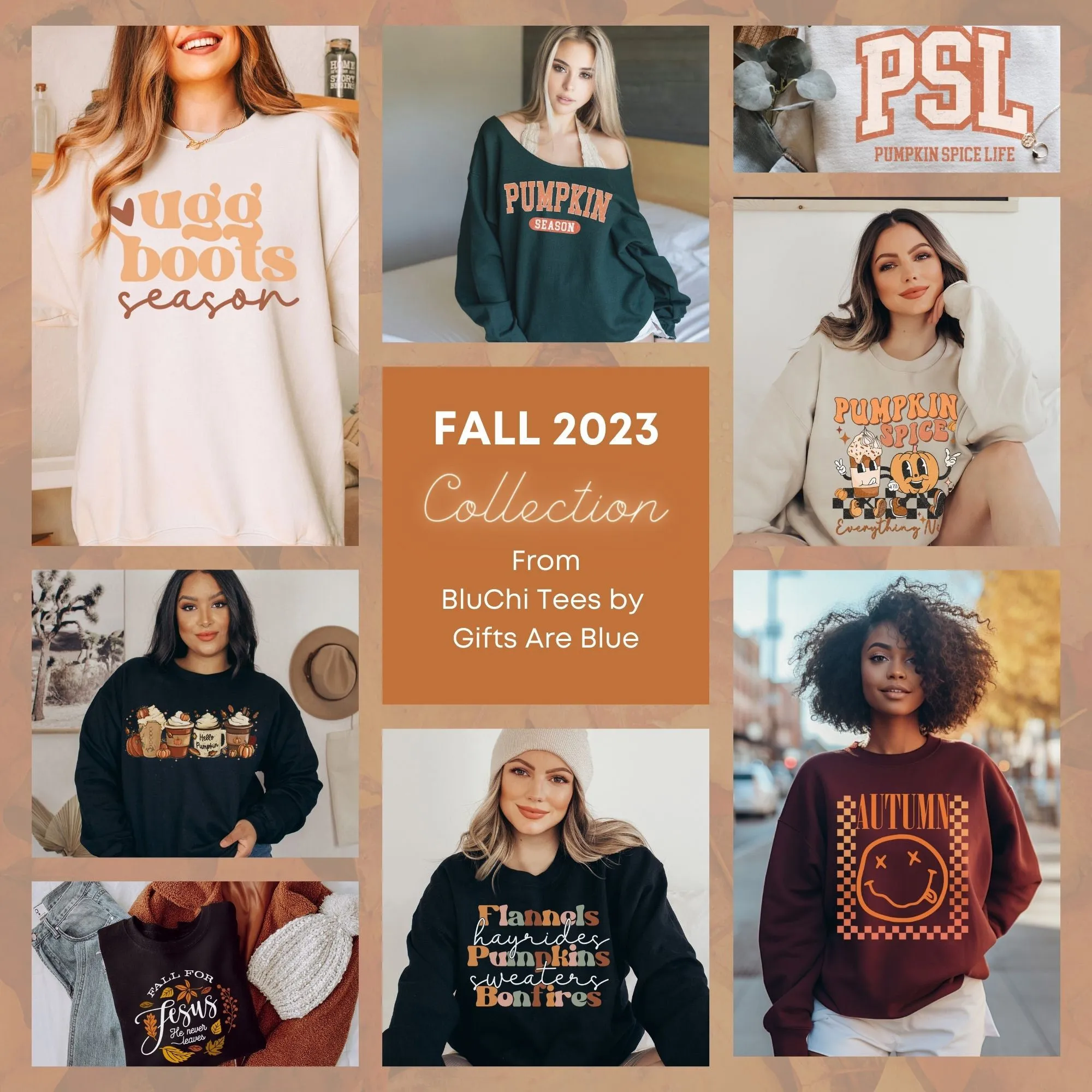 Flannels Pumpkins and Bonfires Sweatshirt