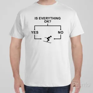 Flowchart (Skiing) - T-shirt