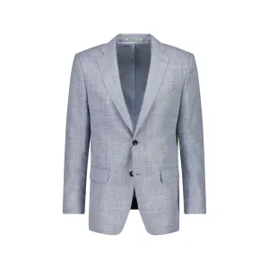 HENRY SARTORIAL Loro Piana 1/2 Canvas Blazer DENIM NAVY REG