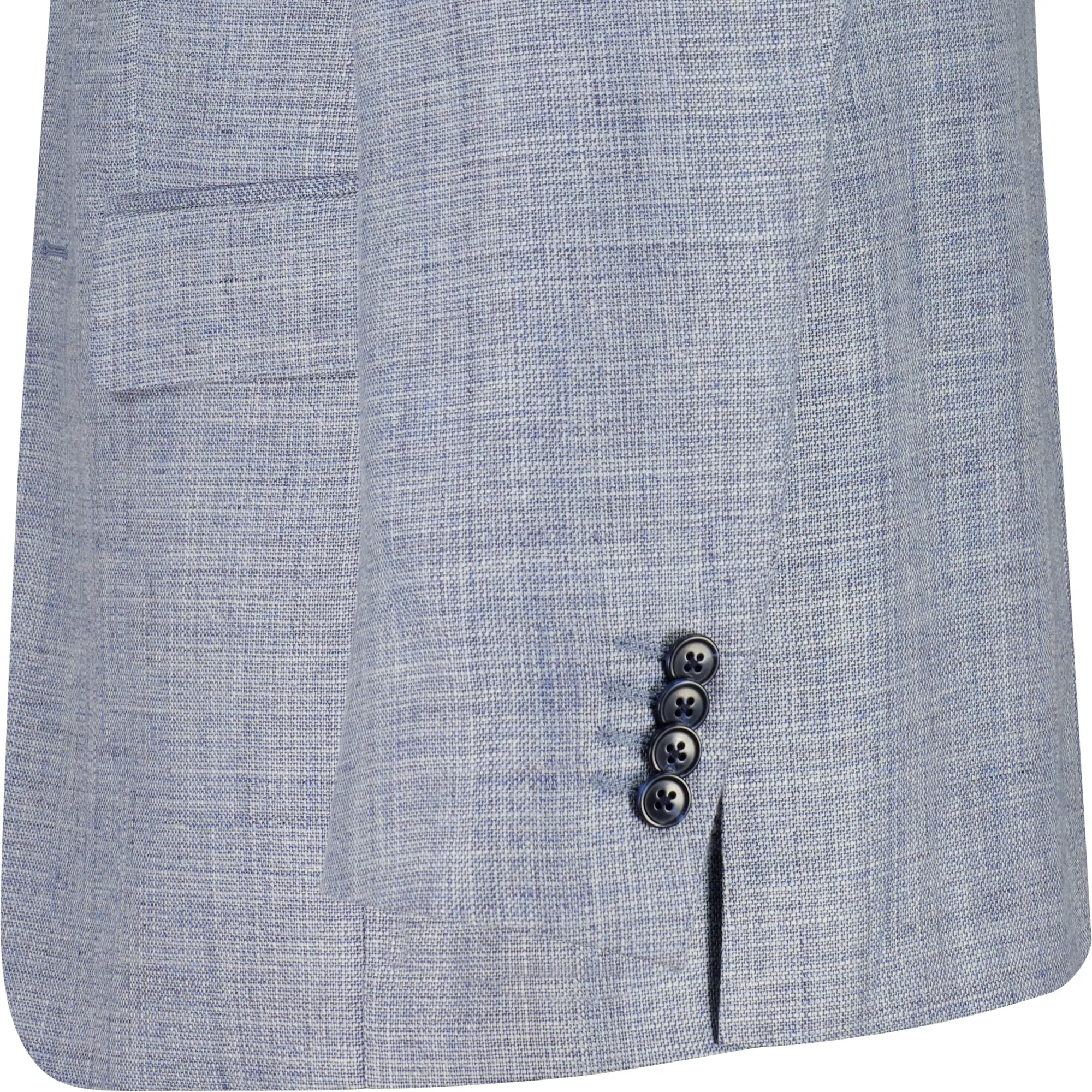 HENRY SARTORIAL Loro Piana 1/2 Canvas Blazer DENIM NAVY REG