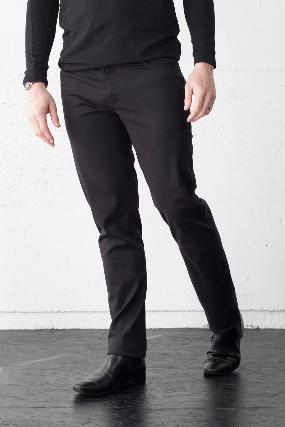 Impala Jean Dark Sueded Cotton
