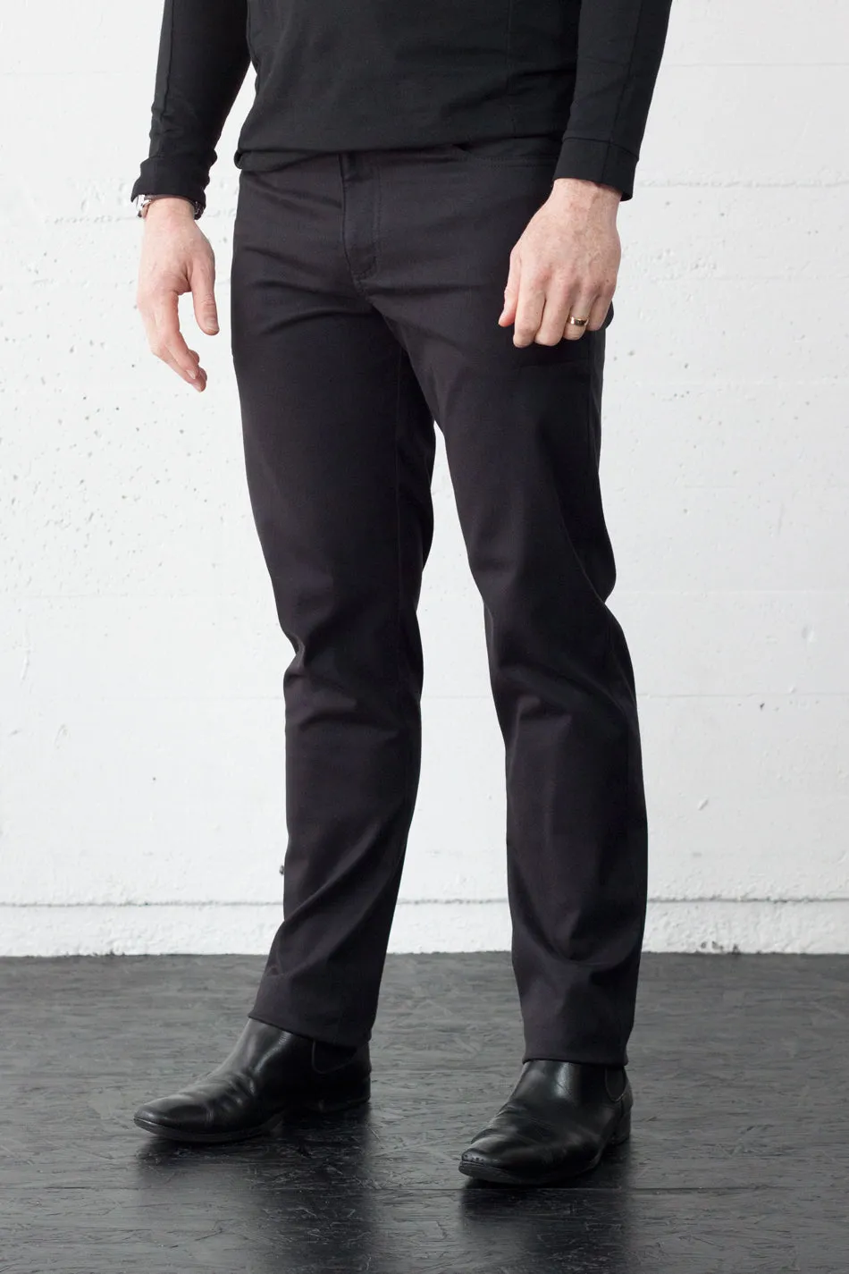 Impala Jean Dark Sueded Cotton