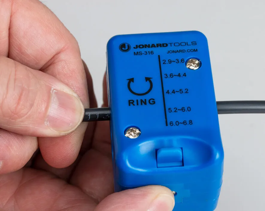 Jonard Tools Mid Span Slit & Ring Tool (2.9 mm-6.8 mm)