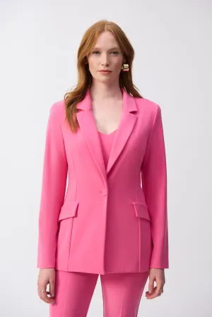 Joseph Ribkoff Bubble Gum Silky Knit Straight Blazer Style 251240