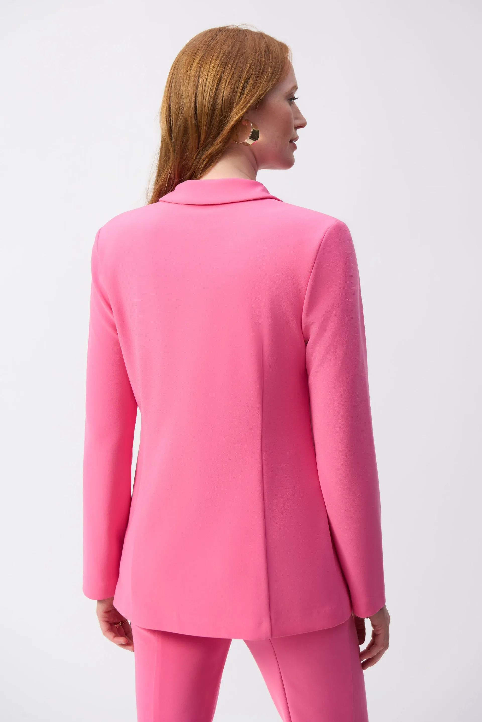Joseph Ribkoff Bubble Gum Silky Knit Straight Blazer Style 251240