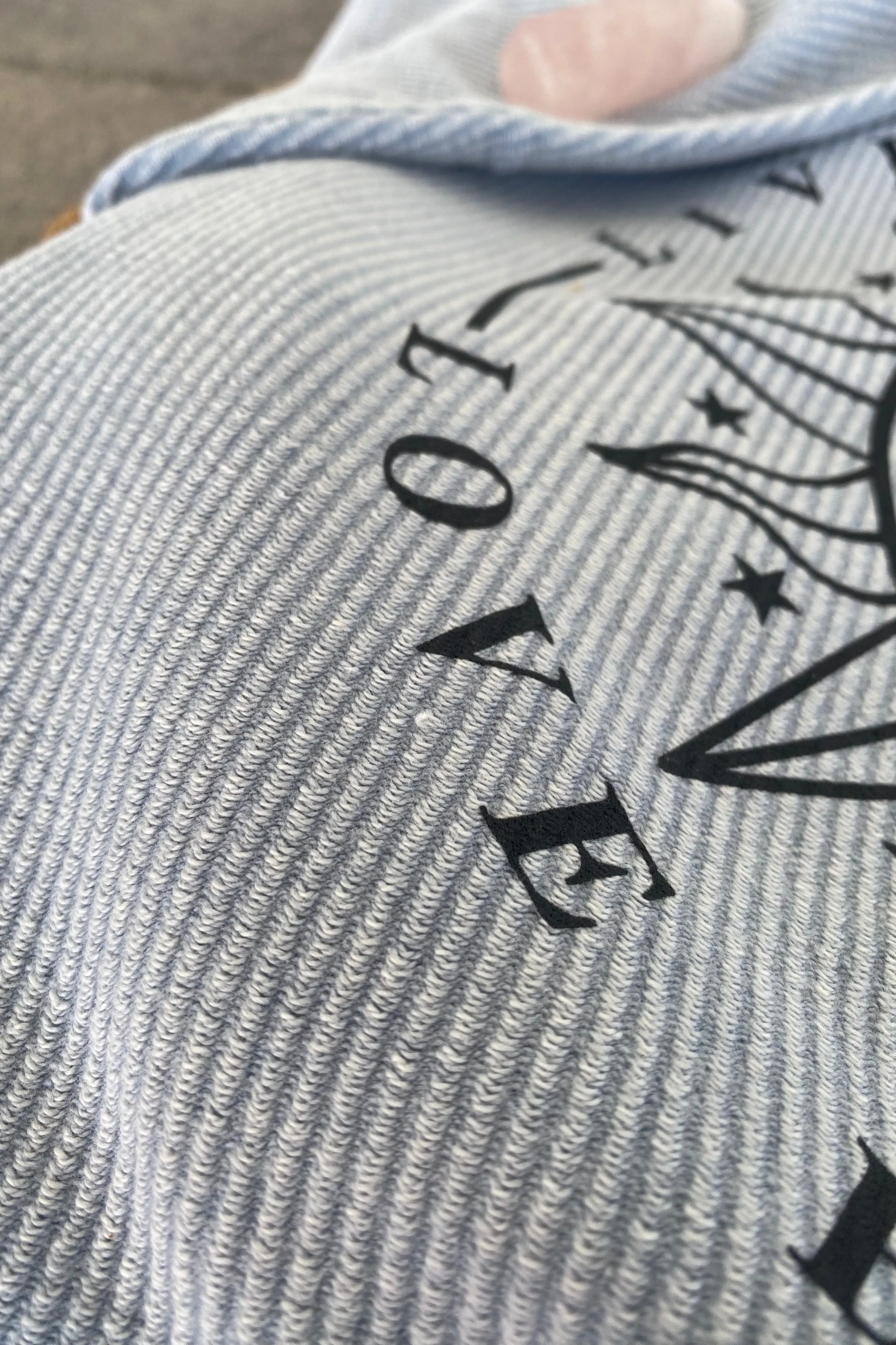 Live By the Sun Love by the Moon Corded Sweatshirt
