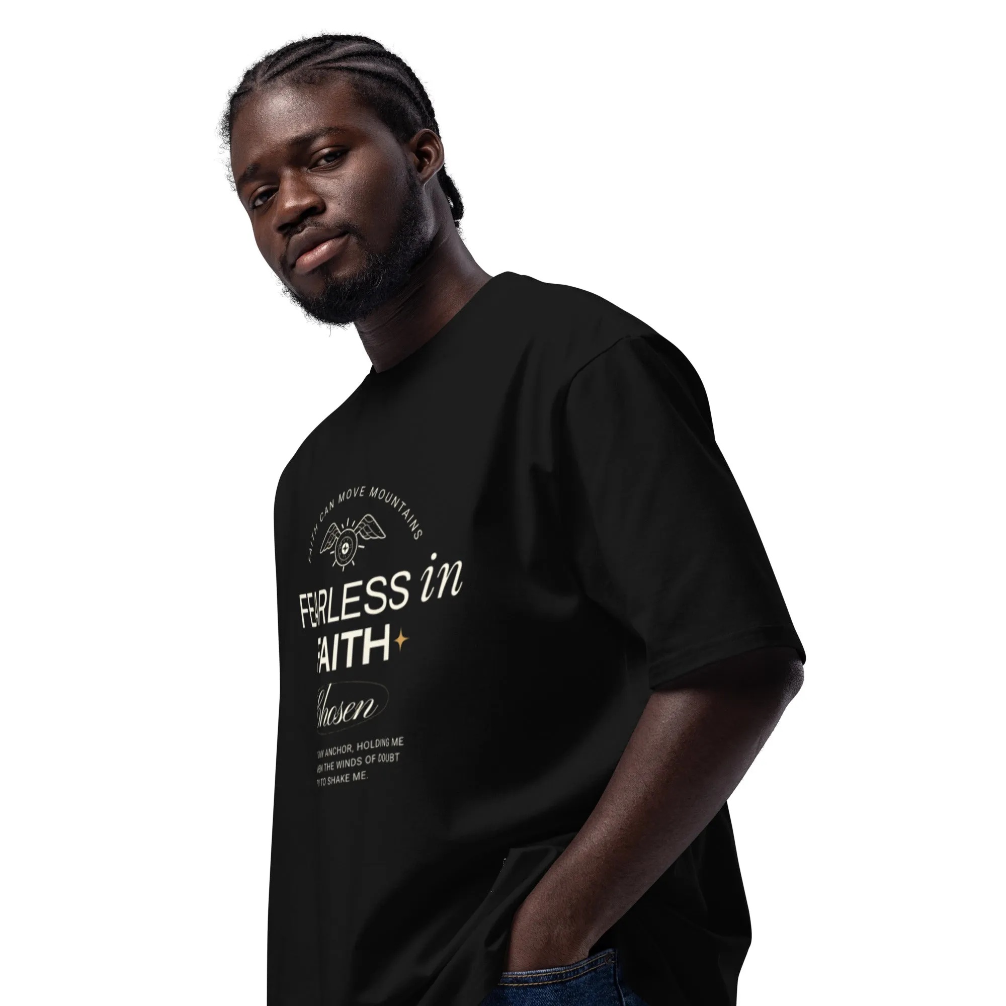 Live Fearless, Live Faithful Oversized T-shirt (unisex)