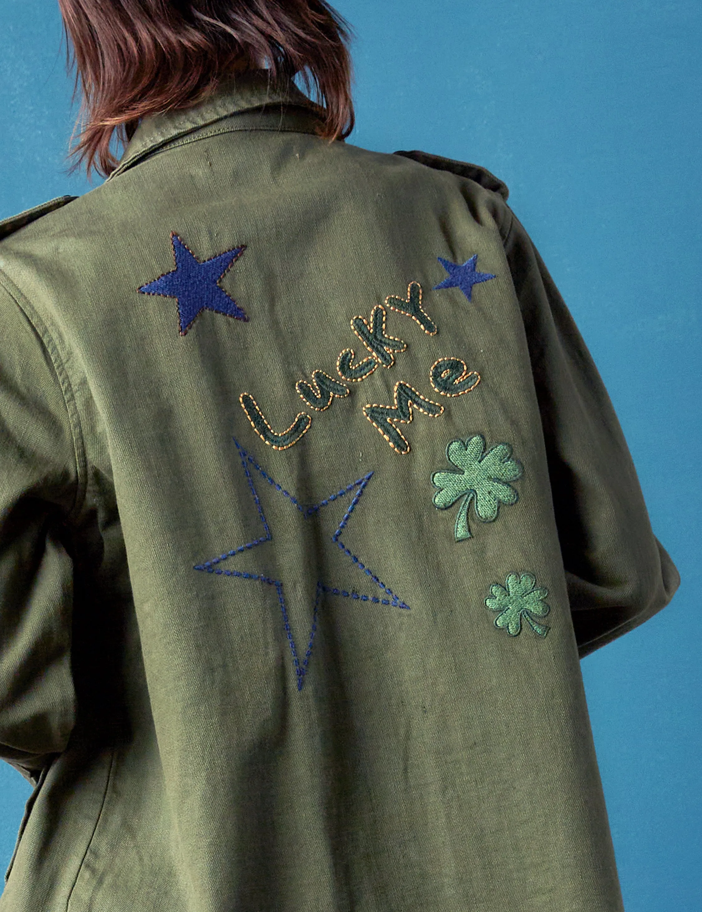 Lucky Me Embroidered Jacket
