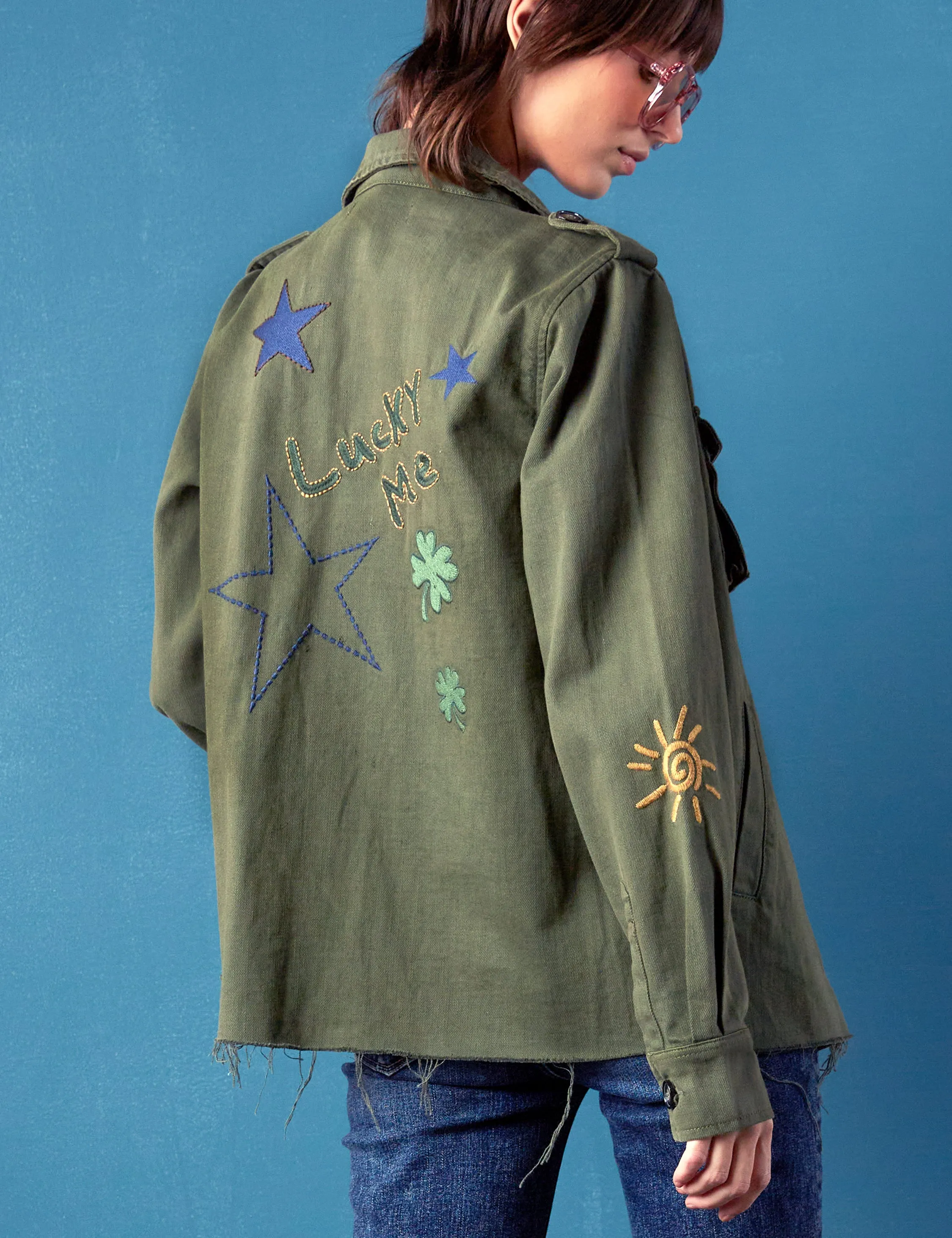 Lucky Me Embroidered Jacket