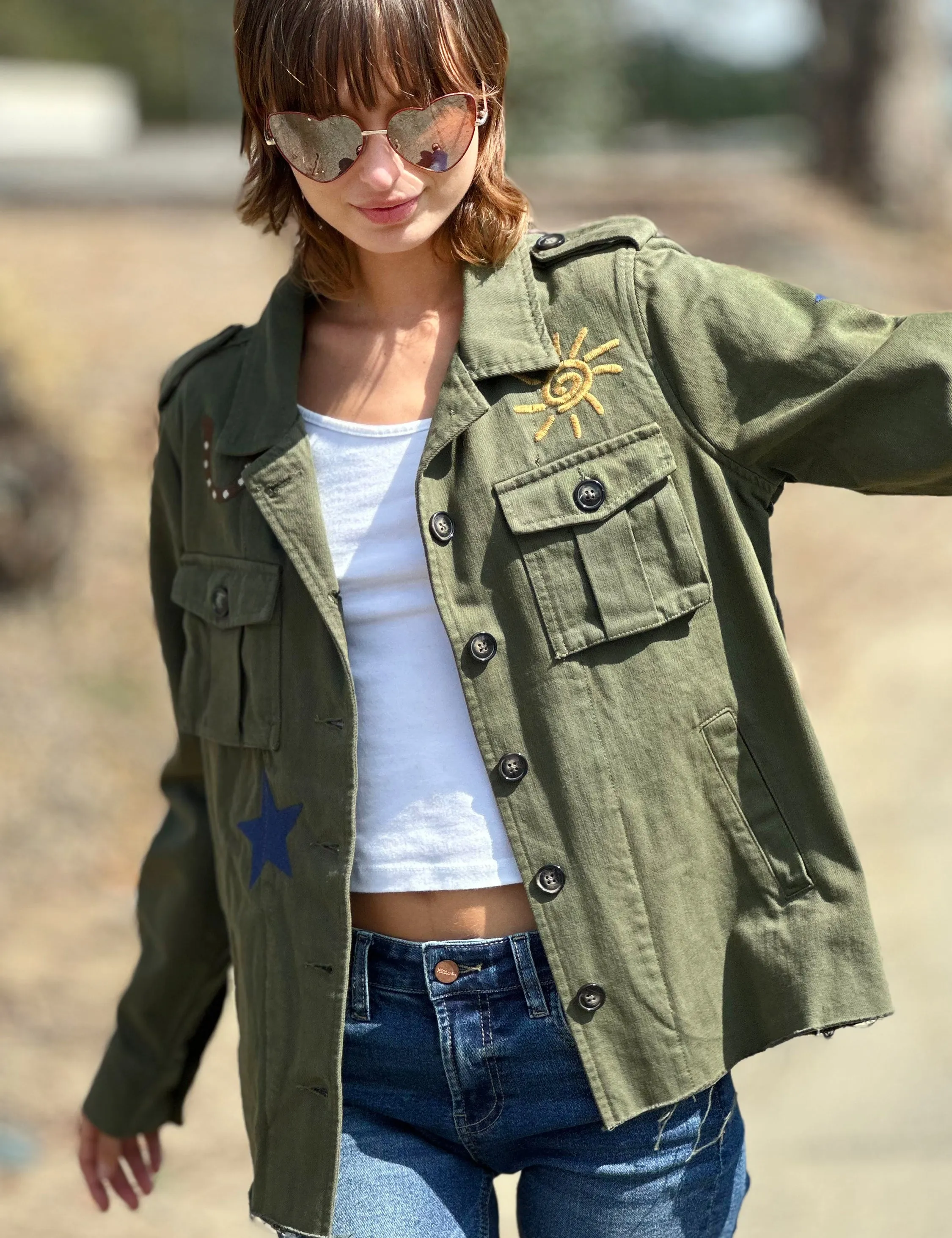 Lucky Me Embroidered Jacket