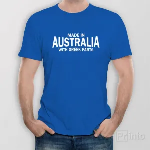 Made in Australia with Greek parts - T-shirt